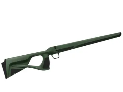 Plastová pažba určena pro CZ 600 v rážích .223 Rem. a 7,62x39 mm. Varianta Medium – středně dlouhý závěr.